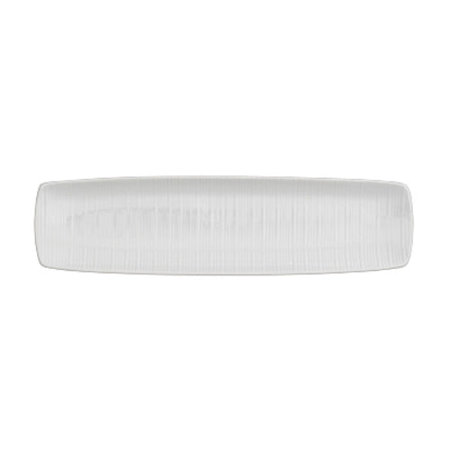 Alani 020656 Embossed Rectangular Platter, 14-1/4" x 4", Case of 6