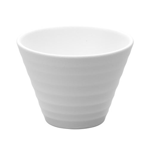 Ariane 922516 Artisan Stackable Conical Bowl, Matte White, 8-1/2 oz., Case of 6