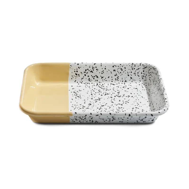 Colour Pop Enamel Roasting and Serving Dish, Yellow