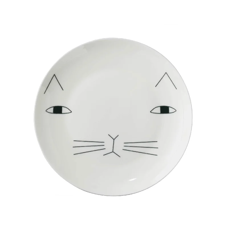 Donna Wilson Mog Cat Plate, 21cm