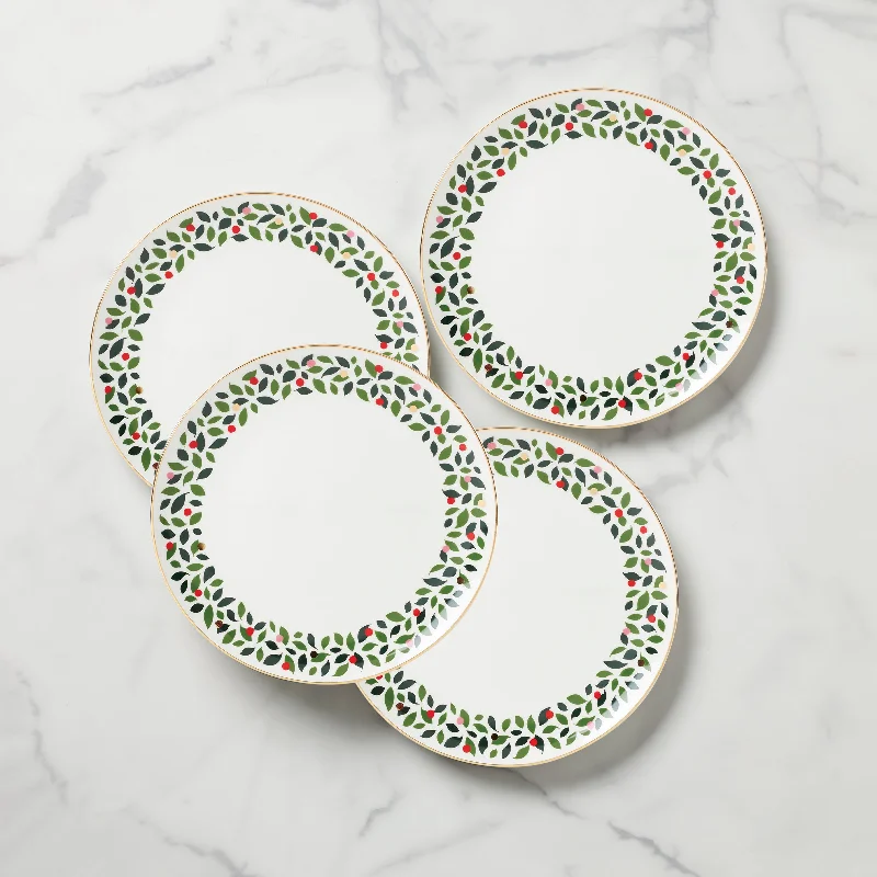 Evergreen 4-Piece Dinner Plates