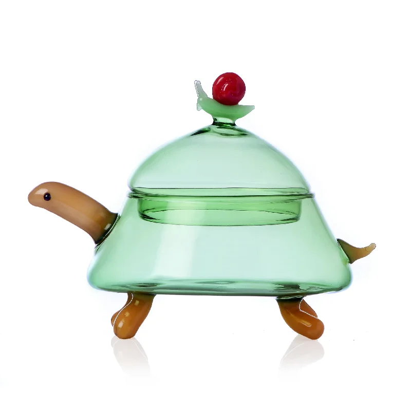 Ichendorf Milano Limited Edition Turtle & Snail Sugar Bowl, 13cm