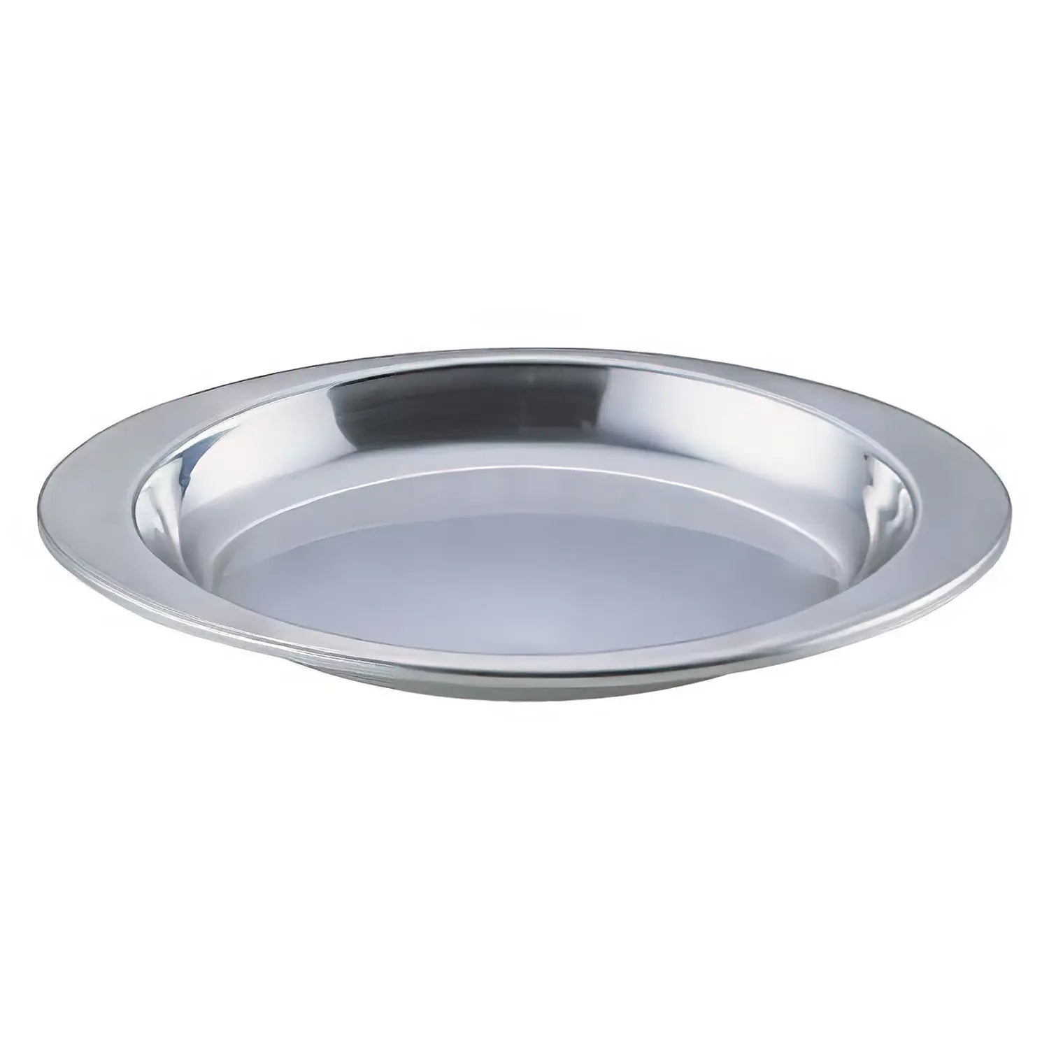 Ikeda Ecoclean Stainless Steel Oval Lunch Plate