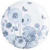 juliska chambray melamine salad plate