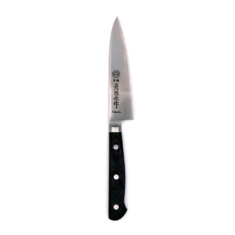 Kikuichi Semi-Stainless 5" Petty Knife, 12 cm