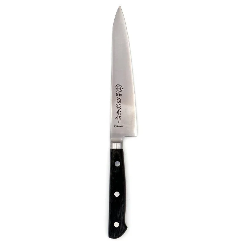 Kikuichi Semi-Stainless 6" Utility Knife, 15 cm.