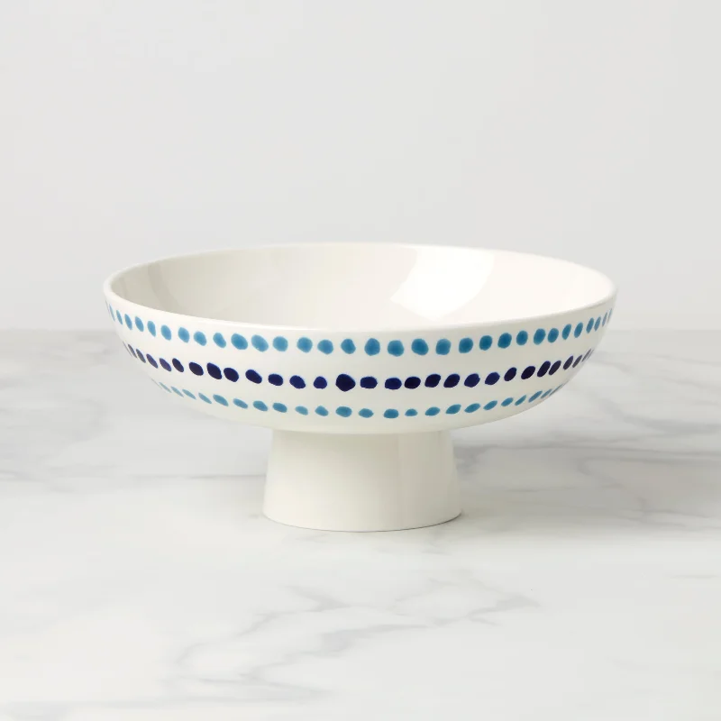 Floral Way Footed Bowl