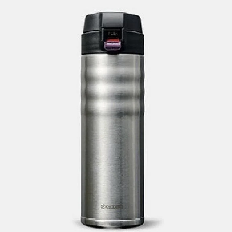 Kyocera 17 oz Flip Top Travel Mug Stainless