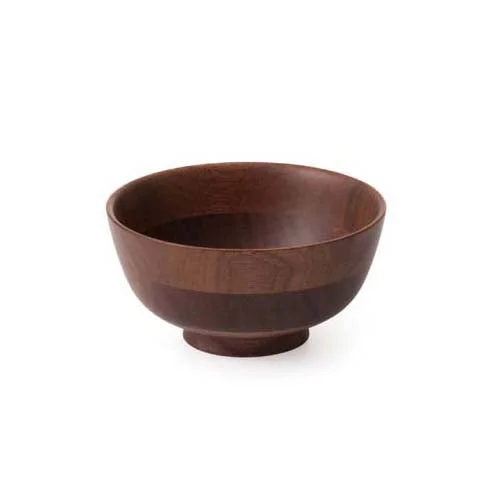 La Luz Hikiyose Wooden Soup Bowl