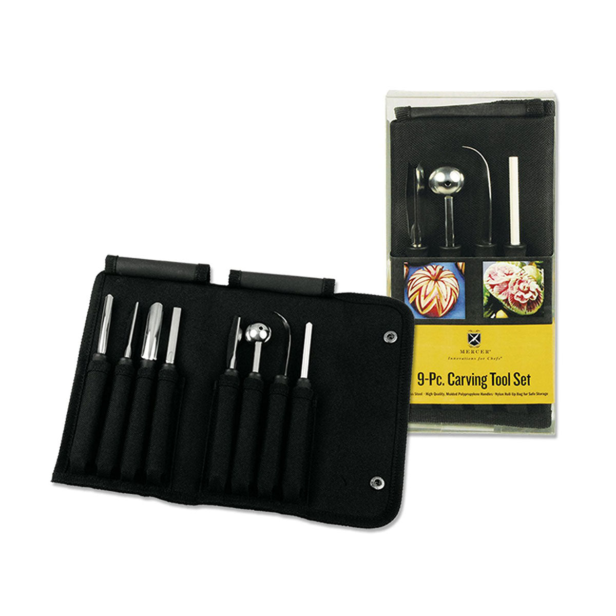 Mercer M15990 Carving Tool Set, 9 pc.