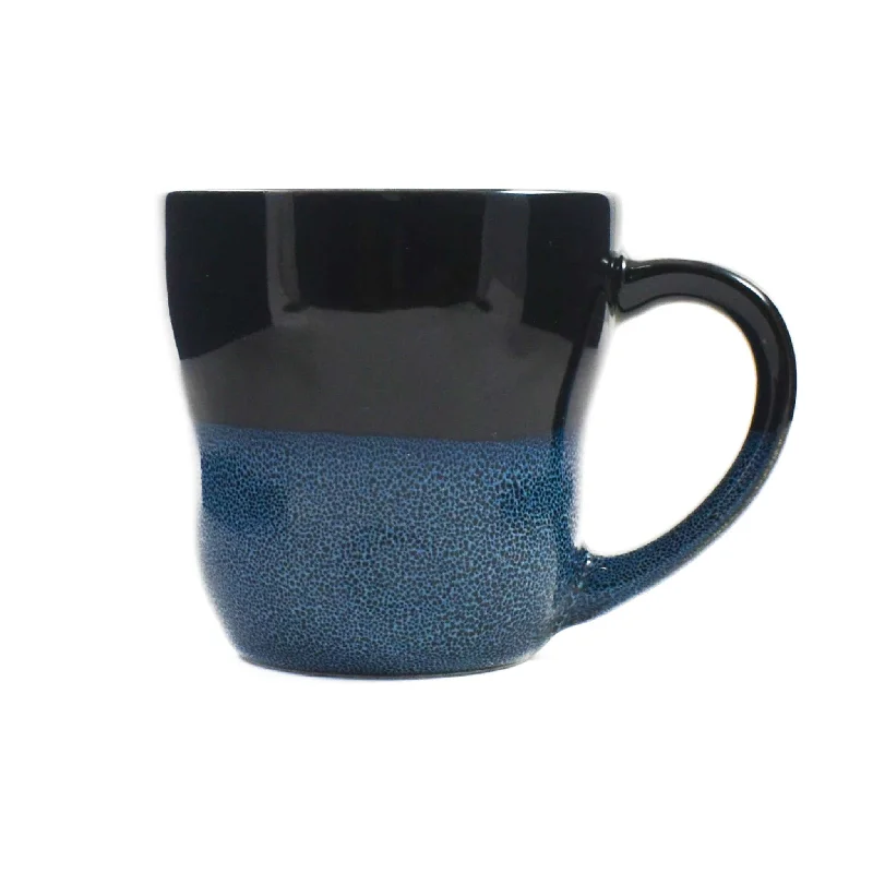 Okita Mug, Black and Blue