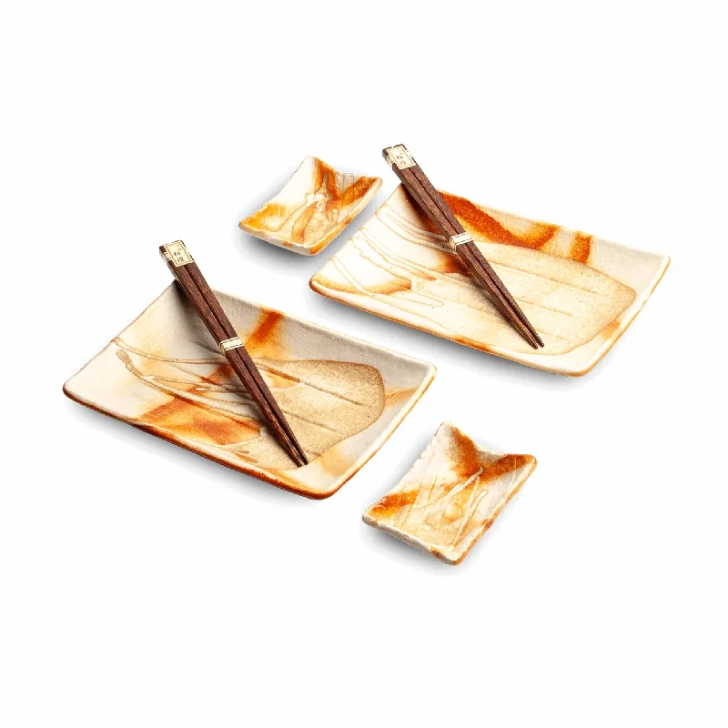 Orenji Sushi Serving Set