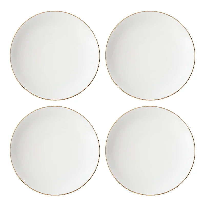 Trianna Coupe Dinner Plates, Set of 4