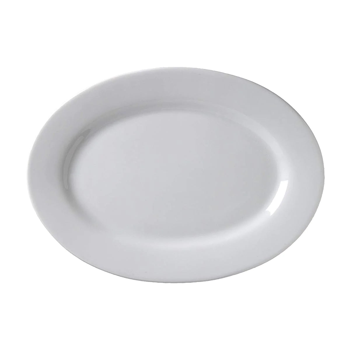 Vertex ARG-13 Argyle Oval Platter, 11-1/2", Pack of 6