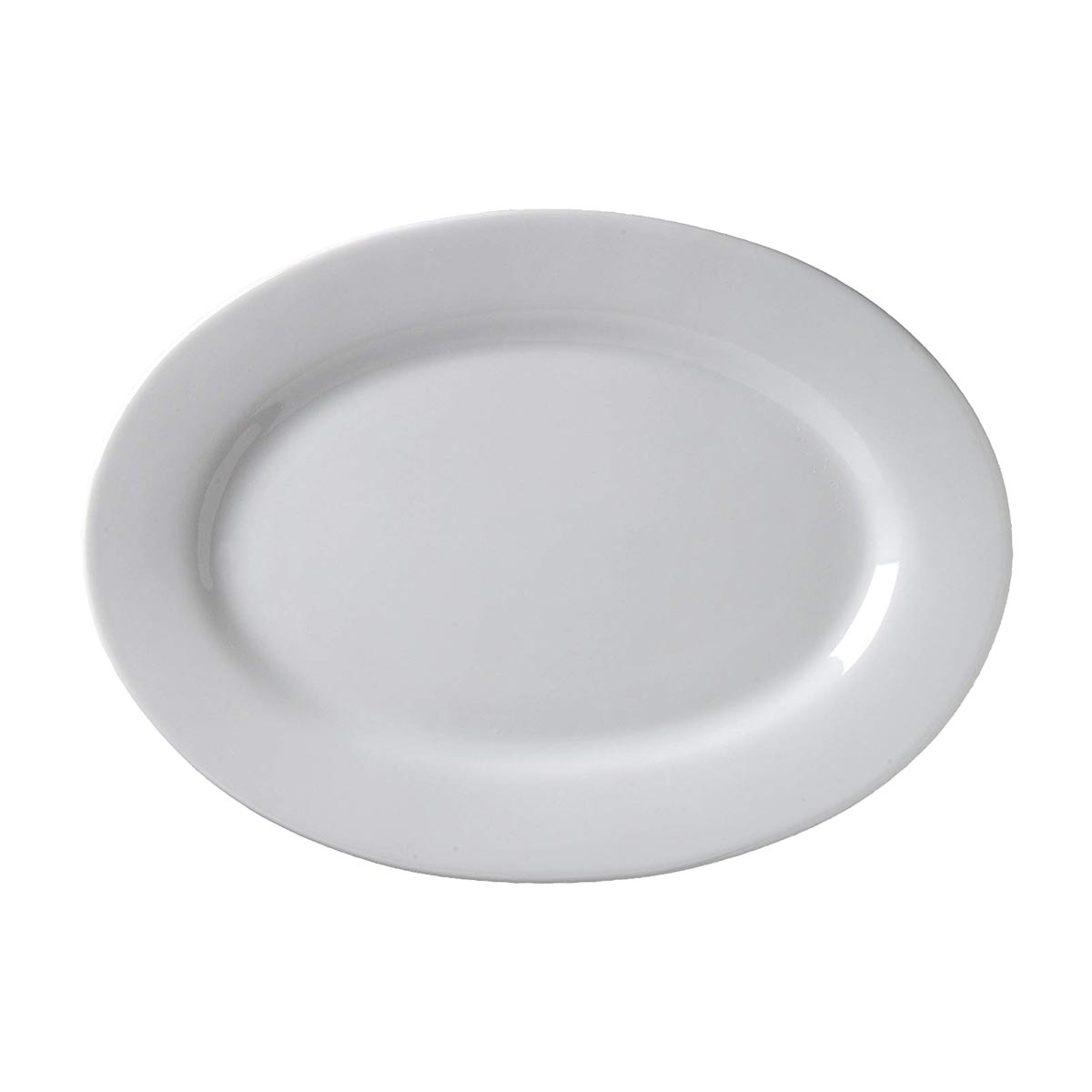 Vertex ARG-14 Argyle Oval Platter, 12-1/2", Pack of 6