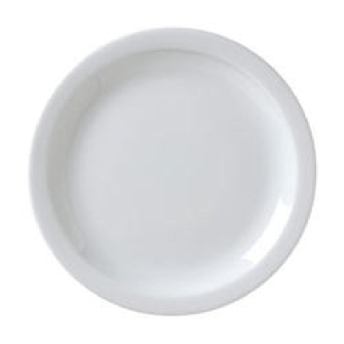 Vertex China CAT-6 Argyle & Catalina Narrow Rim Plate, 6-1/2", Pack of 6