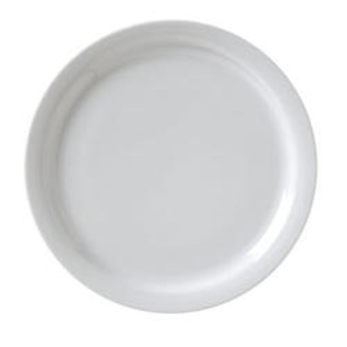 Vertex China CAT-9 Argyle & Catalina Narrow Rim Plate, 9-1/2", Pack of 6