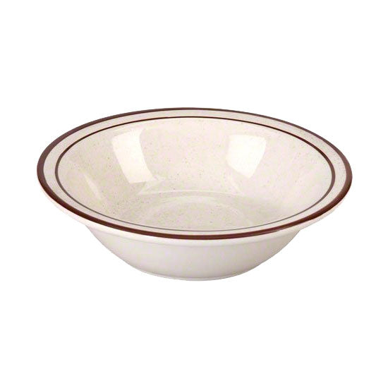 Vertex China CRV-10 Caravan Grapefruit Bowl, Brown Speckled, 10.5 oz., Pack of 9