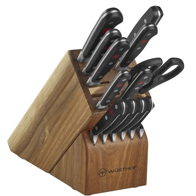 Wusthof Classic 15-Piece Acacia Block Set