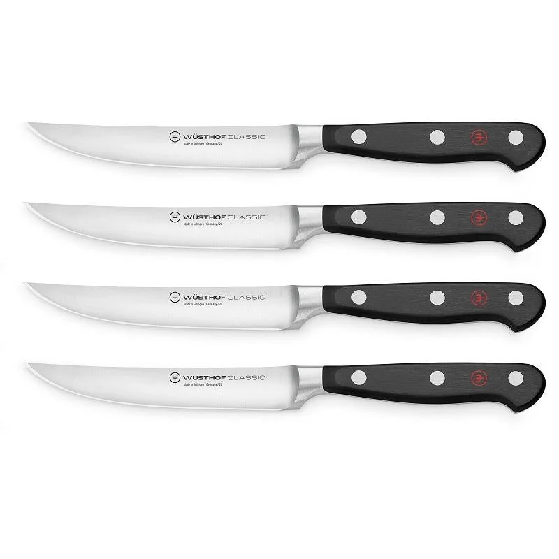 Wusthof Classic 4-Piece Steak Knife Set