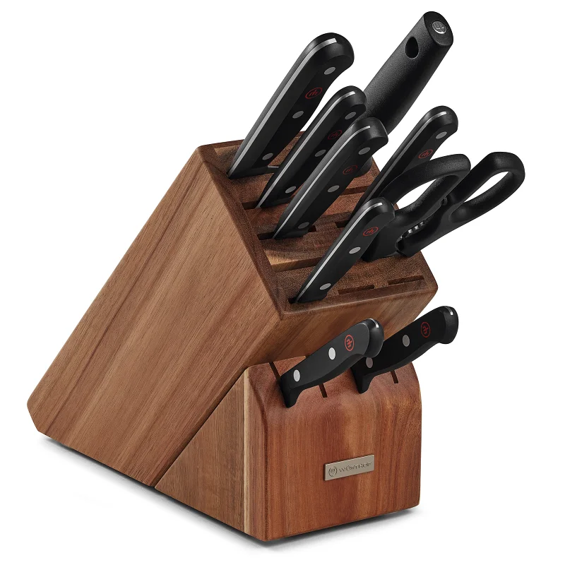 Wusthof Gourmet 10-Piece Knife Block Set