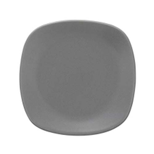 Ziena 020640 Stoneware Square Plate, Gris Azul, 5-1/2" x 5-1/2", Case of 12